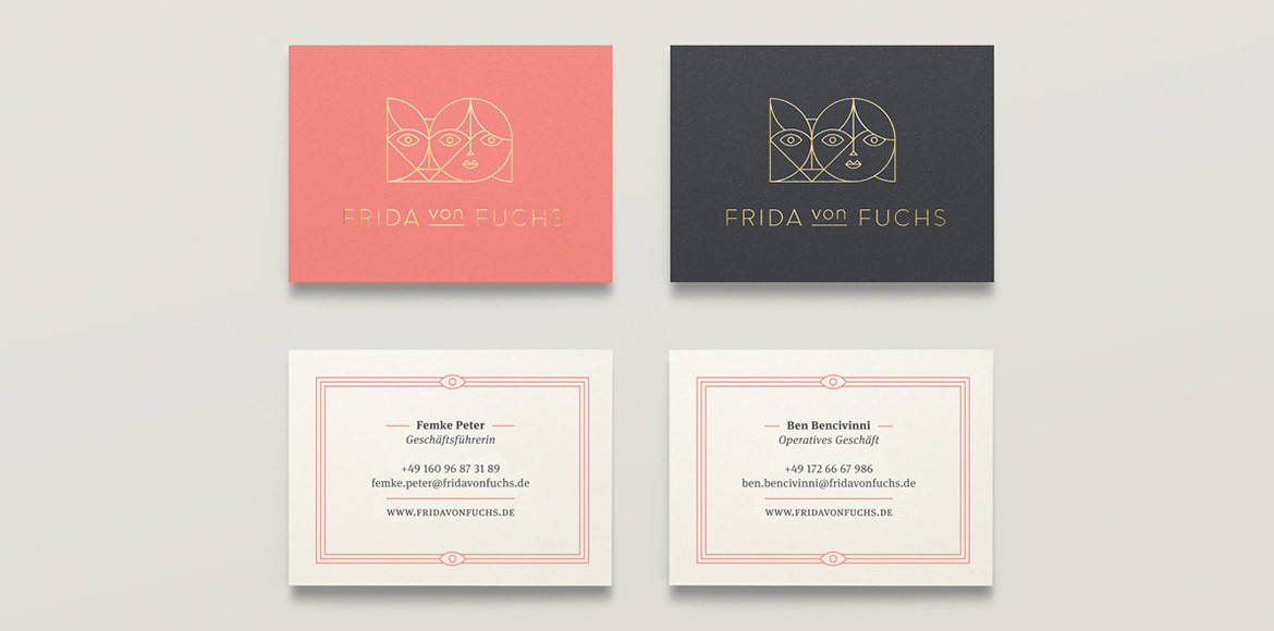 Frida von Fuchs Corporate Design